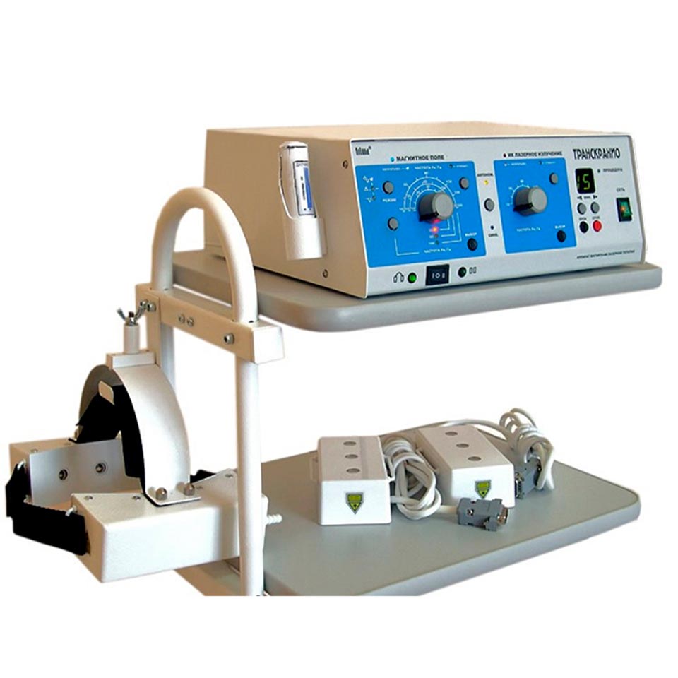 Аппарат для магнито-лазерной терапии Трима ТРАНСКРАНИО: фотографии