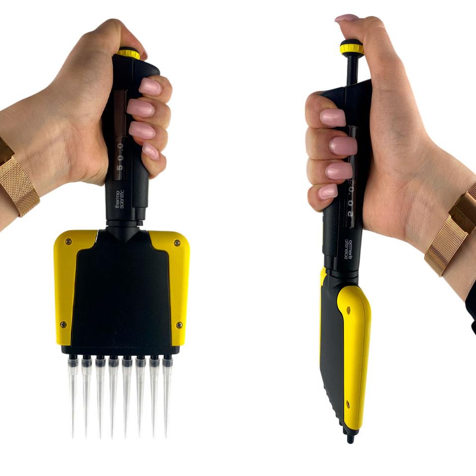 Дозатор Ленпипет БЛЭК 5-50 мкл, 8-каналов фото2