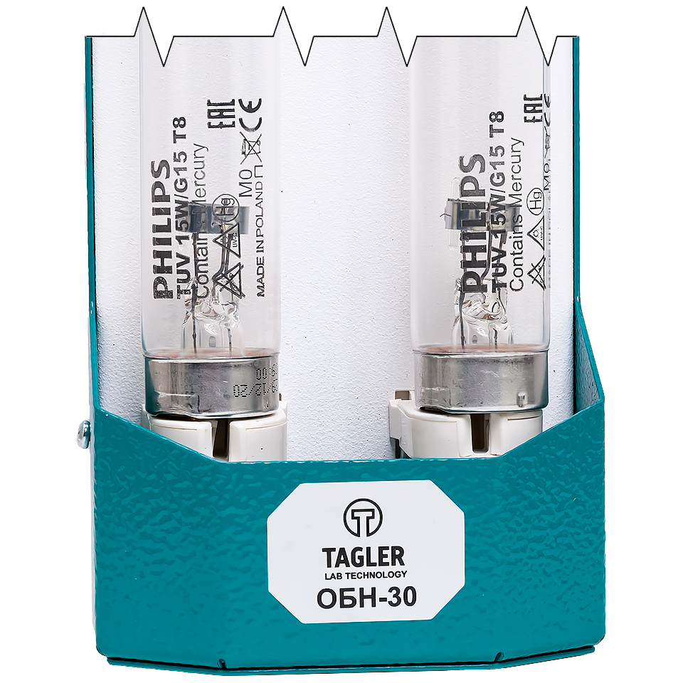 Ультрафиолетовый бактерицидный облучатель открытого типа ТАГЛЕР ОБН-30 фото5