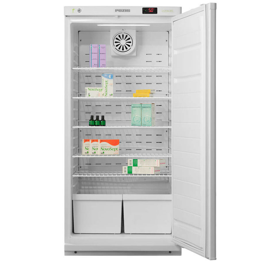 Фармацевтический холодильник ПОЗИС ХФ-250-2