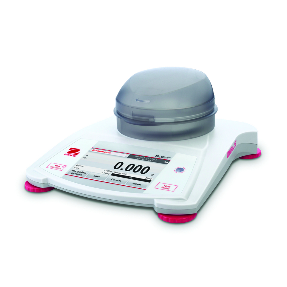 Портативные весы OHAUS Scout STX223 фото3