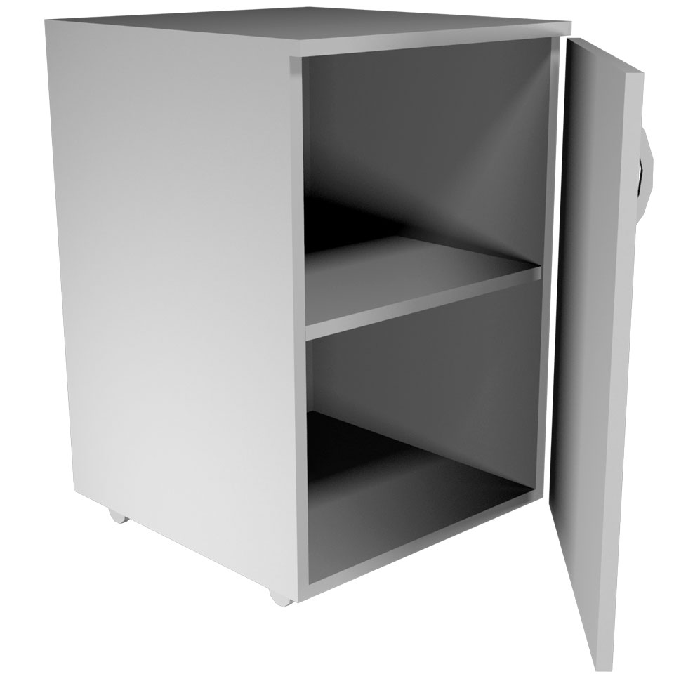 Подкатная тумба с дверцей НВ-400 ТД фото2