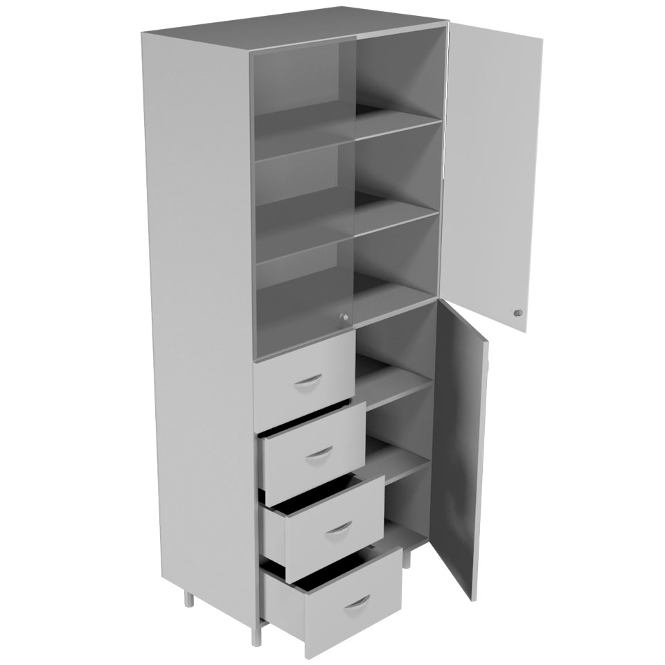 Шкаф для лабораторной посуды НВ-800 ШП фото2