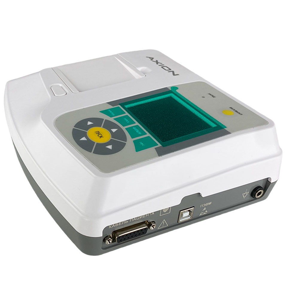 Одно/трехканальный электрокардиограф Аксион ЭК1Т-1/3-07 фото5