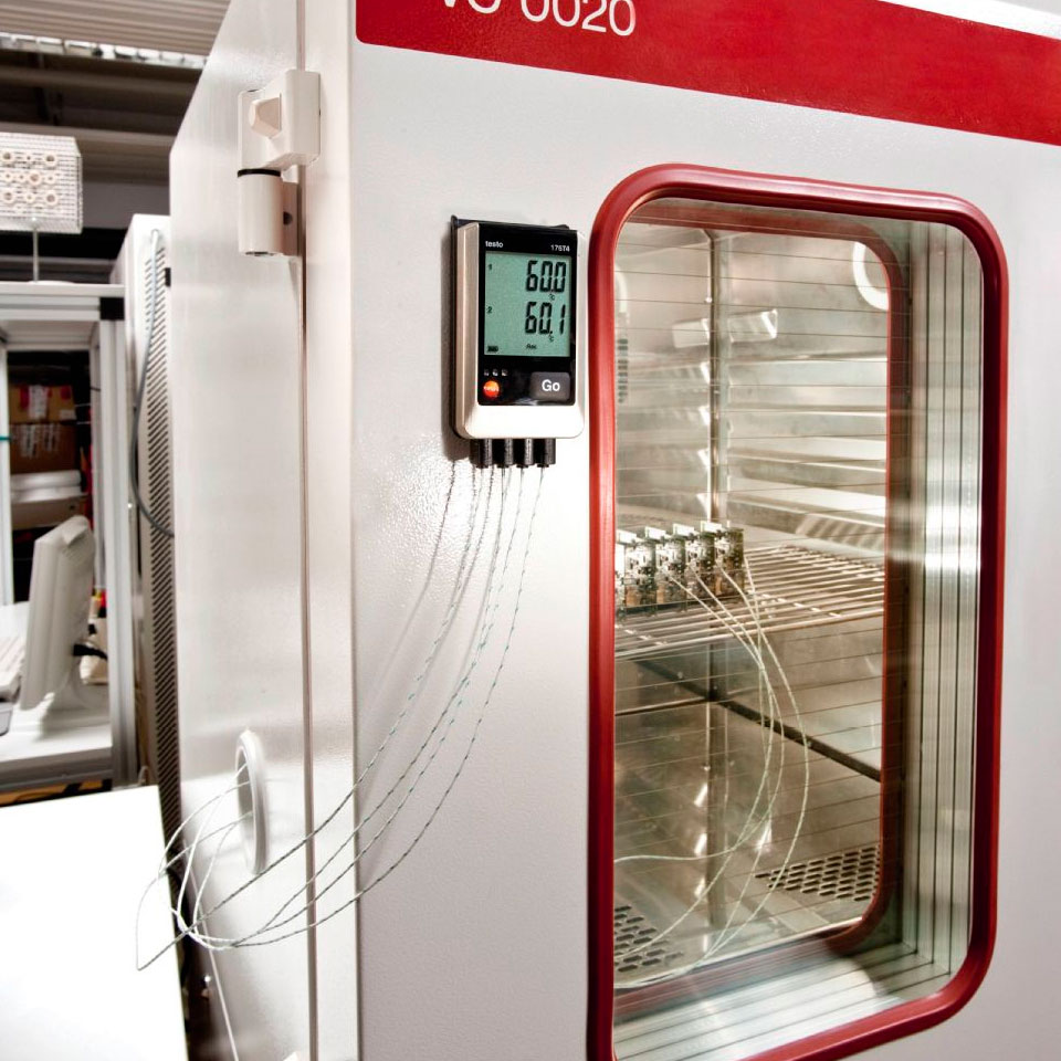 Логгер данных температуры Testo 176 Т4 фото4