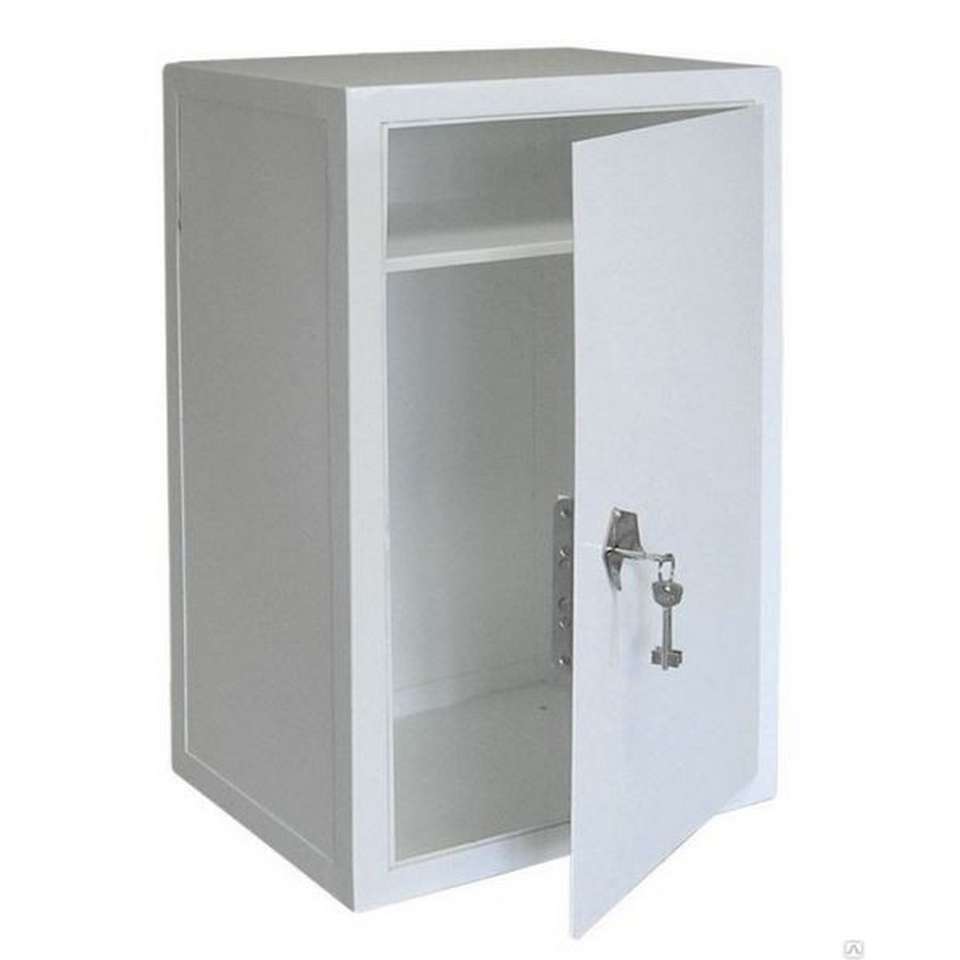 Медицинский шкаф (сейф) для хранения медикаментов/хим. реактивов СХМ-01 фото1