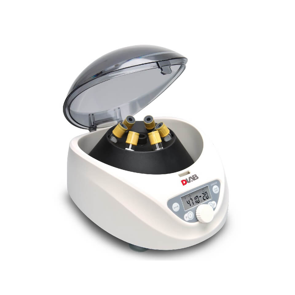 Медицинская центрифуга низкоскоростная DLAB DM0506 с ротором A5P17+A2P17 (6×15 мл/10 мл/7 мл/1,5-5 мл) фото2