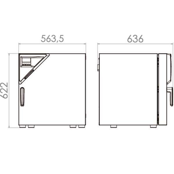 Сушильный сухожаровой шкаф-стерилизатор BINDER ED 56 Avantgarde.Line фото3