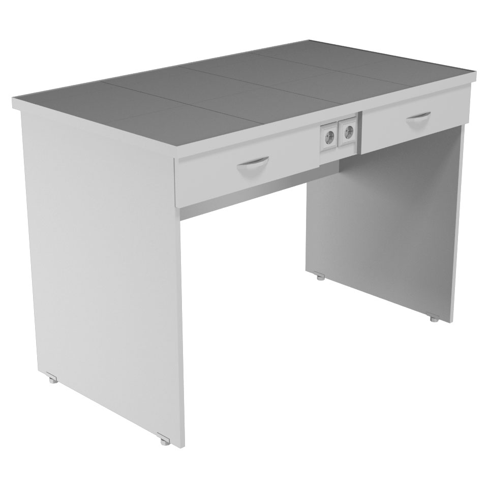 Высокий лабораторный стол НВ-1200 ЛКв-Яр фото1