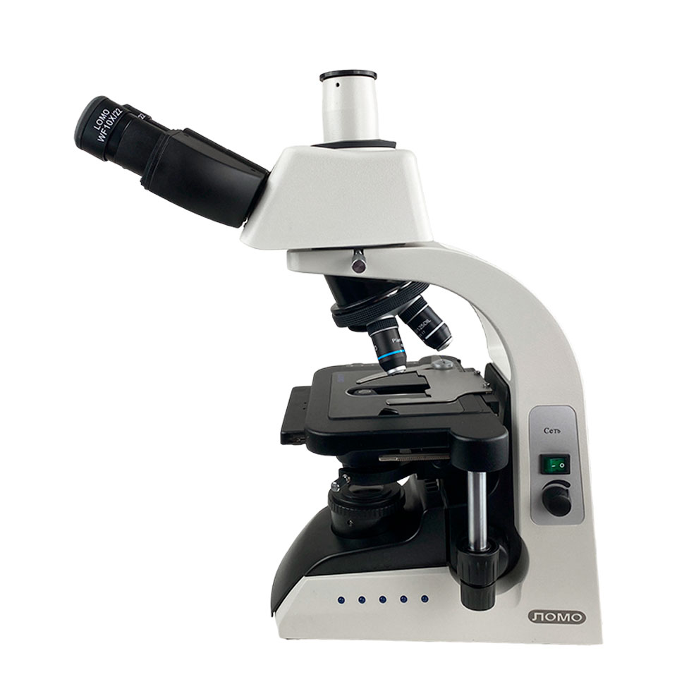 Медицинский тринокулярный микроскоп ЛОМО Микмед-6 вариант 74-СТ фото5