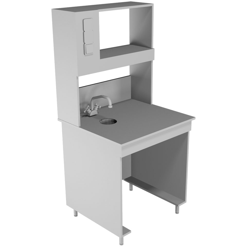 Химический лабораторный стол НВ-800 ПХ фото1