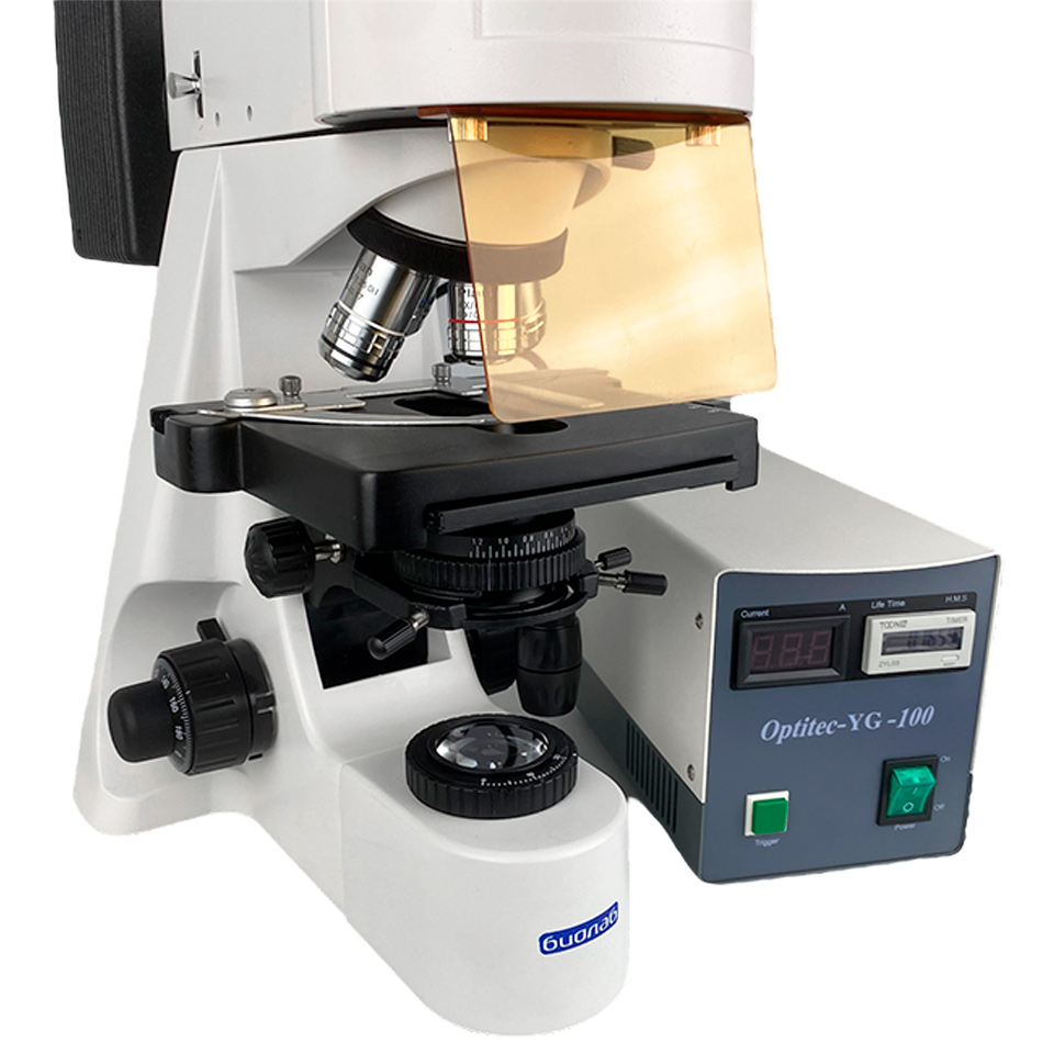 Планахроматический люминесцентный тринокулярный микроскоп Биолаб 11 ЛЮМ фото6