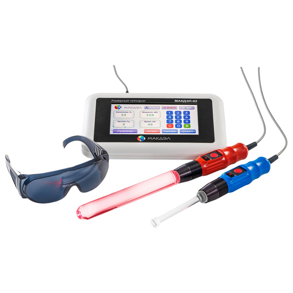 Лазерный многофункциональный физиотерапевтический аппарат МАКДЭЛ-02 фото2