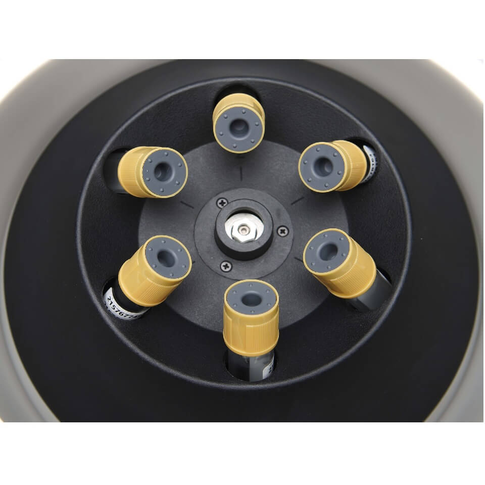 Медицинская центрифуга низкоскоростная DLAB DM0506 с ротором A5P17+A2P17 (6×15 мл/10 мл/7 мл/1,5-5 мл) фото3
