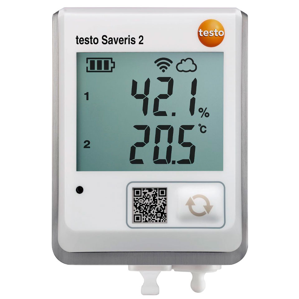 Wi-Fi-логгер данных температуры и влажности Testo Saveris 2-H2 фото1