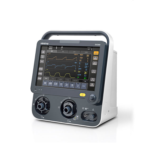 Аппарат искусственной вентиляции лёгких Mindray SV300 с модулем капнометрии в боковом потоке: фотографии