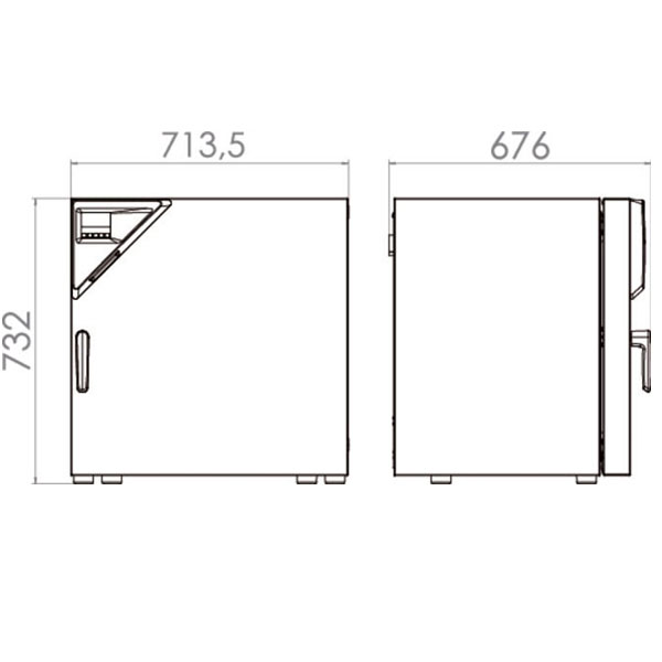 Сушильный сухожаровой шкаф-стерилизатор BINDER ED 115 Avantgarde.Line фото3