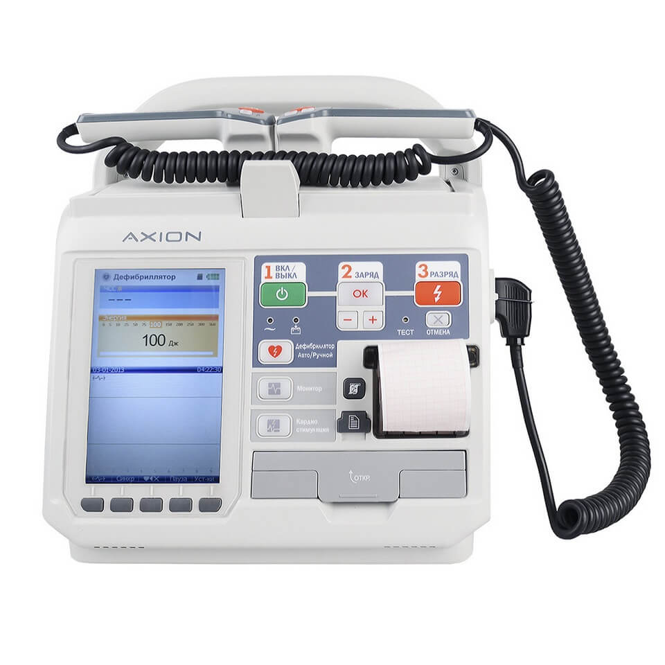 Переносной автоматический дефибриллятор-монитор Аксион ДКИ-Н-11 фото2