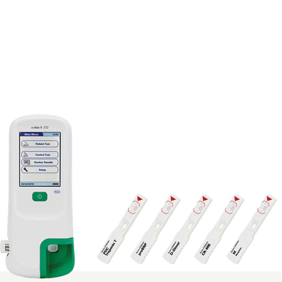 Иммунохимический экспресс-анализатор Roche Cobas h 232 фото3