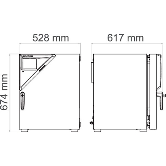 СО₂-инкубатор BINDER СB 53 фото3