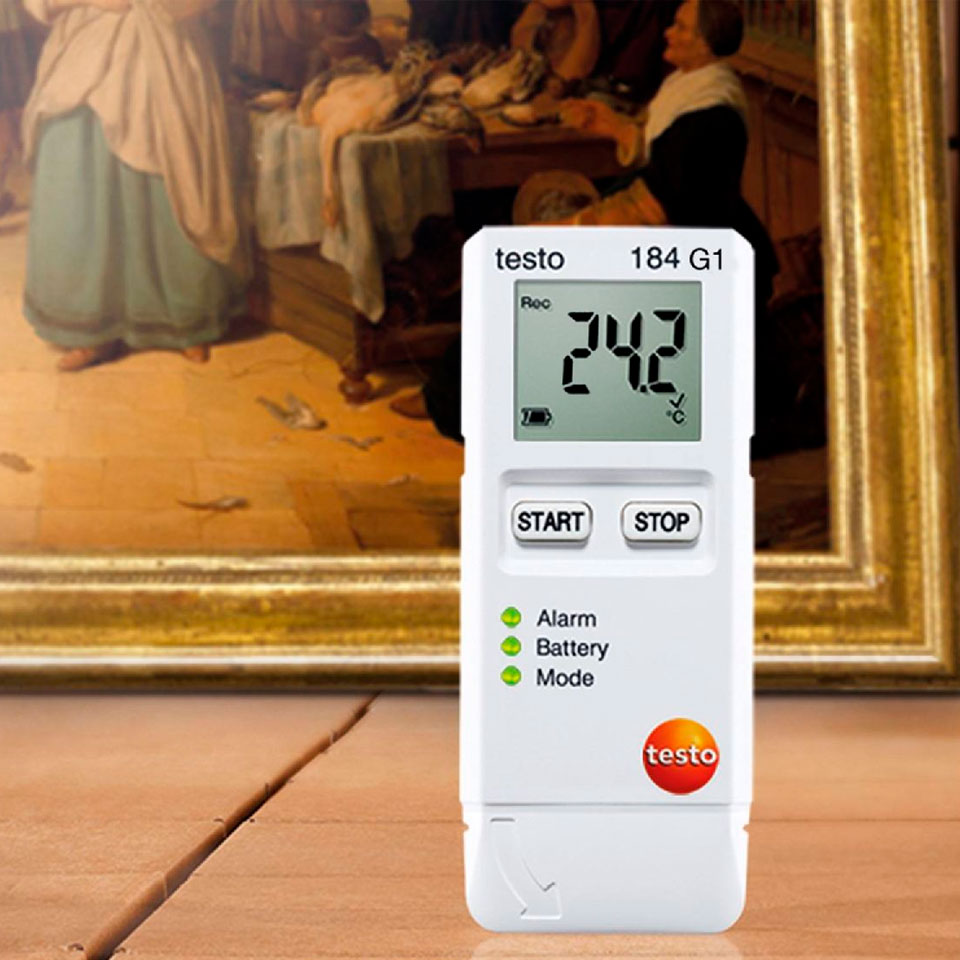 USB-логгер данных температуры, влажности и вибрации Testo 184 G1 фото3