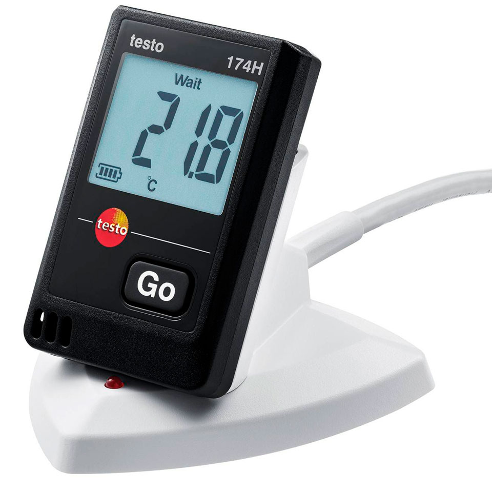 Мини-логгер температуры и влажности Testo 174 H фото4