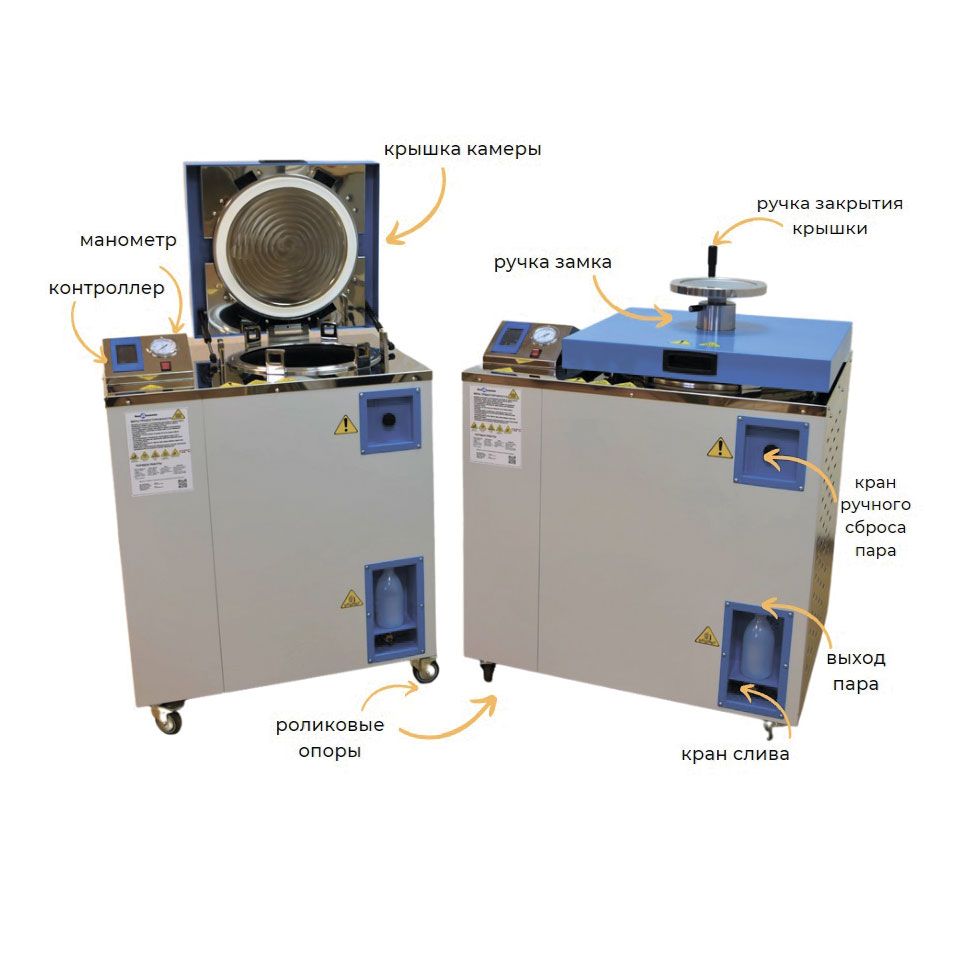 Паровой стерилизатор Белаквилон BA clave 120 V фото3