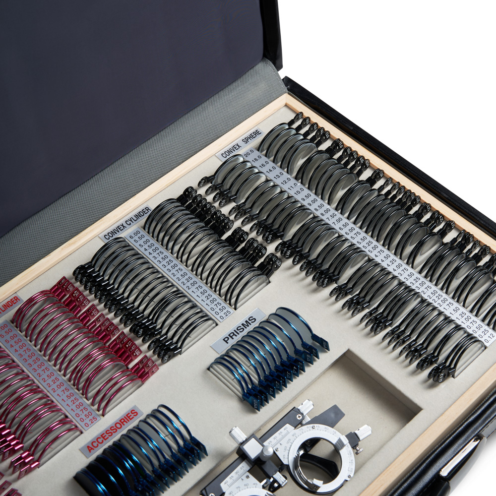 Набор пробных очковых линз c оправой Armed-4 на 266 линз фото4