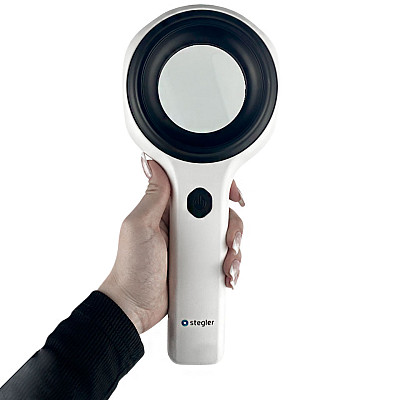 Лампа Вуда с лупой Stegler BZ-5L: фотографии