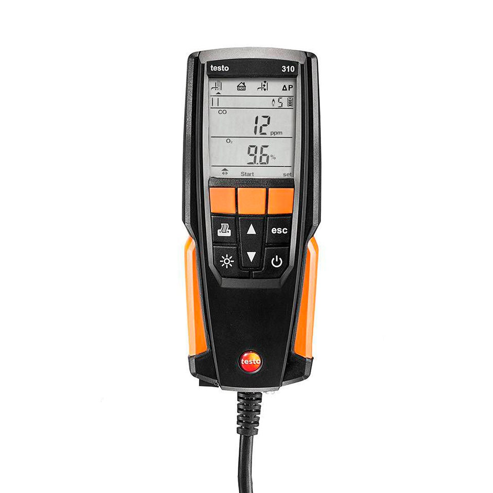 Анализатор дымовых газов Testo 310 с ИК-принтером фото1