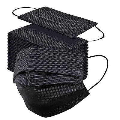 Защитная одноразовая маска (50 шт.): фотографии