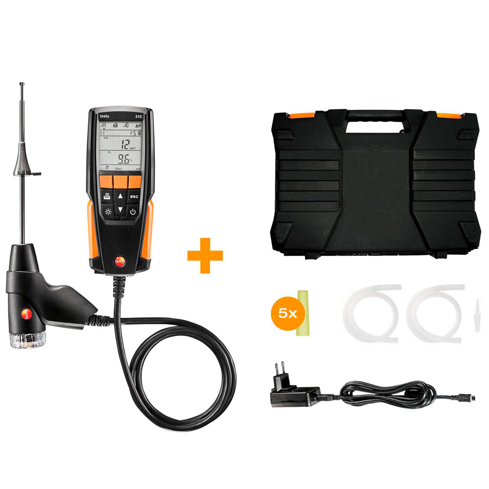 Анализатор дымовых газов Testo 310 фото2