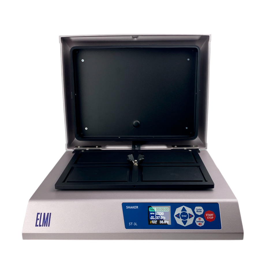 Медицинский шейкер-термостат на 4 планшеты ELMI ST-3L фото5