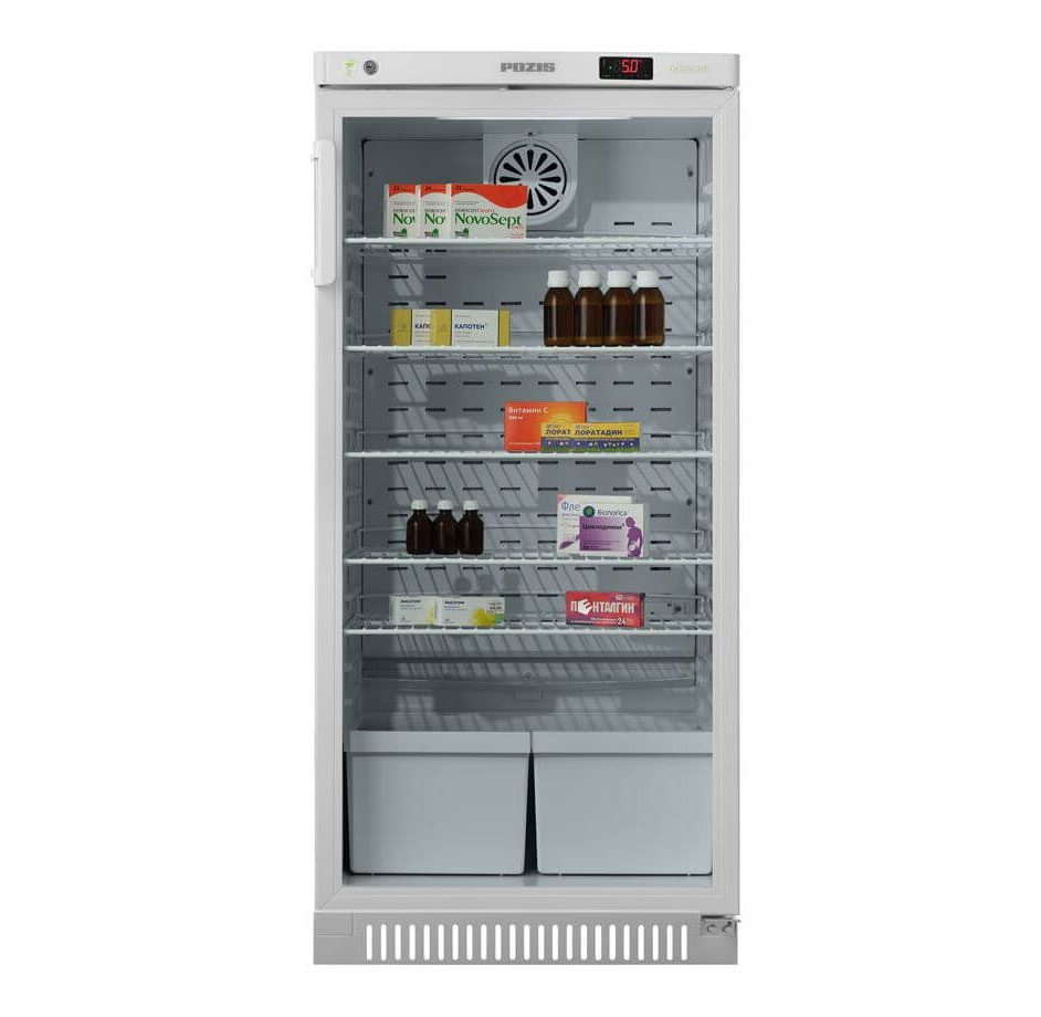 Фармацевтический холодильник ПОЗИС ХФ-250-3: фотографии