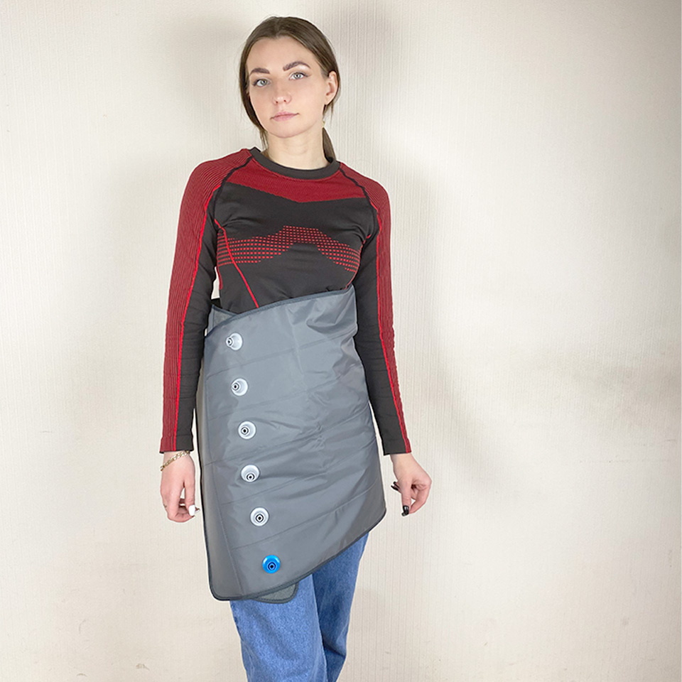 Манжета-талия для аппарата прессотерапии Won Industry LC−600 или LC−600S размер 120−122 см фото3