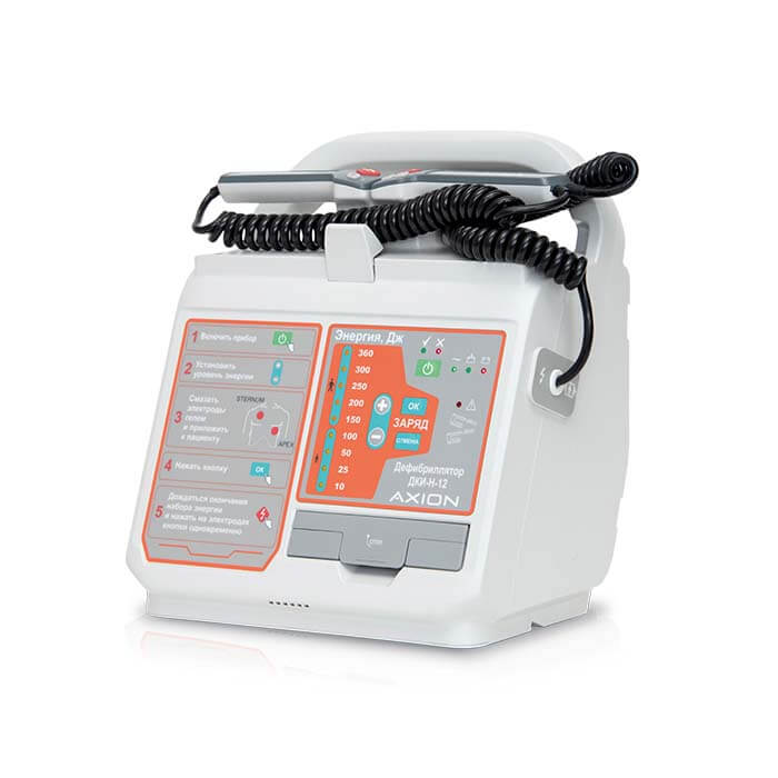 Автоматический переносной дефибриллятор Аксион ДКИ-Н-12 фото2